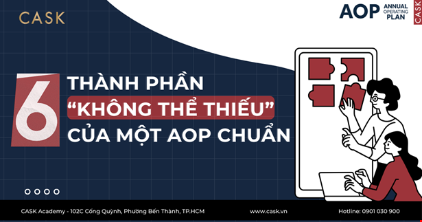 6 thành phần "không thể thiếu" của một AOP chuẩn